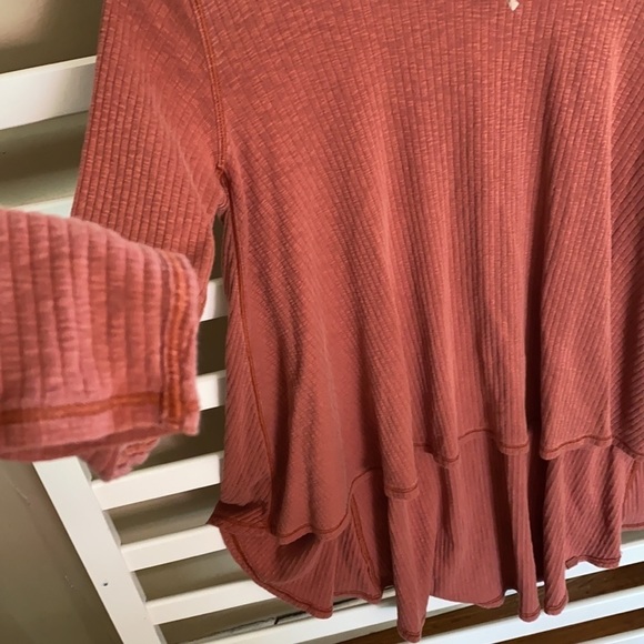 LULULEMON Rustic Clay "Dare to Drape" Long Sleeve Top Size XXS - Picture 7 of 13